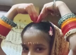 जन्माष्टमी पर बच्चों ने कृष्ण-राधा का रूप लिया:गांव का माहौल भक्ति के रंग में रंगा, मनमोहक स्वरूप ने ग्रामीणों का मन मोहा