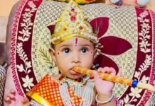 जन्माष्टमी पर दिखी भगवान कृष्ण की मनमोहक झांकी:श्रद्धालुओं में दिखा उत्साह, मंदिरों और पूजा स्थलों को सजाया गया