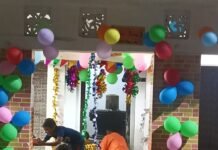 सेमरौना गांव में धूमधाम से मनाई गई जन्माष्टमी:देर रात तक भजन-कीर्तन और जयघोष से भक्तिमय रहा माहौल, ग्रामीणों ने की पूजा