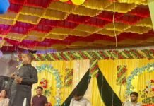 मल्हीपुर थाने में श्रीकृष्ण जन्माष्टमी का पर्व धूमधाम से मनाया:परिसर को आकर्षक ढंग से सजाया गया, श्रद्धालु दर्शन को पहुंच रहे