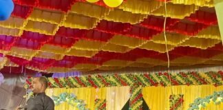 मल्हीपुर थाने में श्रीकृष्ण जन्माष्टमी का पर्व धूमधाम से मनाया:परिसर को आकर्षक ढंग से सजाया गया, श्रद्धालु दर्शन को पहुंच रहे