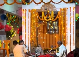 फरेंदा थाने में कृष्ण जन्माष्टमी की तैयारियां:धार्मिक-सांस्कृतिक कार्यक्रम और भोजन की व्यवस्था