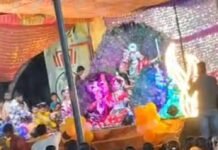 सेखुई में जन्माष्टमी पर भगवती जागरण का आयोजन:भजन गायकों ने दीं प्रस्तुतियां, राधा-कृष्ण की झांकियों ने मोहा मन