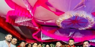 सादुल्लानगर में श्रीकृष्ण जन्माष्टमी पर गूंजे भजन-कीर्तन:धूमधाम से मना पर्व, आधी रात को हुआ जन्मोत्सव, कलाकारों ने बांधा समां