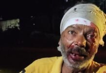 बस्ती में साइकिल सवार खड़े ट्रक से टकराया, गंभीर घायल:डुमरियागंज मार्ग पर असनहरा चौराहे पर हादसा, अस्पताल में भर्ती