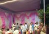जन्माष्टमी के बाद बस्ती साउघाट में भंडारा:गांव के लोगों ने लिया प्रसाद, 5 लोगों ने किया आयोजन