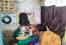 आयुष्मान आरोग्य मंदिर में बच्चों को खसरे का टीका लगा:बलहा के खैरी समैसा में एक दिवसीय शिविर, स्वास्थ्य टीम ने दी बीमारियों से बचाव की जानकारी