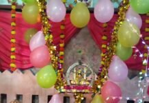 मझौवा भुलौरा में धूमधाम से मनाई श्रीकृष्ण जन्माष्टमी:गांव में उत्सव जैसा माहौल, मंदिरों को सजाया गया; सुख-शांति की कामना की गई