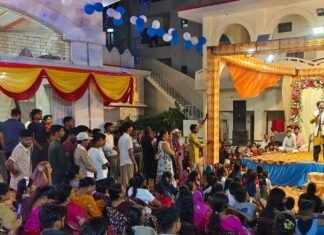 श्री श्याम मंदिर में धूमधाम से मनाई गई श्रीकृष्ण जन्माष्टमी:भव्य झांकियों और जागरण में झूमे हजारों श्रद्धालु, गूंजे भजनों के स्वर