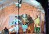 नंद के आनंद भयो, जय कन्हैया लाल की:विशेश्वरगंज थाने में धूमधाम से मनाई जन्माष्टमी, पुलिस और आमजन ने साथ लिया प्रसाद