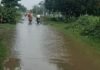 महराजगंज में 5 साल में ही सड़क पर जलभराव:PWD की कार्यशैली पर सवाल, हर दो किलोमीटर पर पानी भरने से लोग परेशान