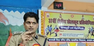 बस्ती में 37वीं क्षेत्रीय कबड्डी-बैडमिंटन प्रतियोगिता का उद्घाटन:एसपी बोले- खेल से स्वास्थ्य और राष्ट्र निर्माण, 331 खिलाड़ी ले रहे हिस्सा