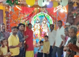 सोनार में 18 साल से मन रही श्रीकृष्ण जन्माष्टमी:छह दिन तक चलेंगे धार्मिक आयोजन, हर दिन 500-600 श्रद्धालु शामिल