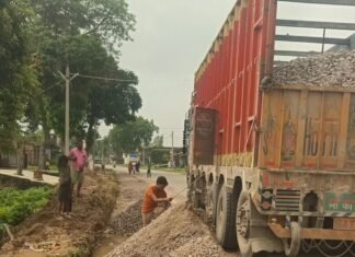 जमुनहा-बहराइच मार्ग के चौड़ीकरण का काम तेज:जल्द मिलेगी खराब सड़क से निजात, लोगों को मिलेगी राहत