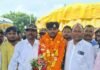 रामनगर निवासी बीएसएफ कांस्टेबल का घर लौटने पर स्वागत:छावनी तिराहे पर फूल मालाओं से हुआ, लोगों ने किया अभिनंदन