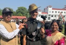 अमोढ़ा क्षेत्र के चंदहा गांव के शिवमेंद्र सिंह बने लेफ्टिनेंट:रिटायर्ड सूबेदार मेजर के बेटे ने चेन्नई OTA से पूरी की ट्रेनिंग, 16 गढ़वाल राइफल्स से जुड़े
