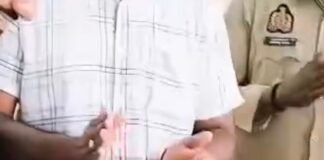 महराजगंज में चौकी प्रभारी समेत 6 पुलिसकर्मी निलंबित:वायरल वीडियो के बाद कार्रवाई, एसपी ने सीओ निचलौल से कराई जांच