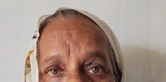 बहराइच में विधवा बोली:पट्टे की जमीन मौके पर मौजूद, राजस्व टीम ने बताया नहीं: एसडीएम से दोबारा पैमाइश और सीमांकन की मांग