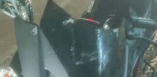 बहराइच में बाइक घोड़े से टकराई, पति-पत्नी घायल:रुपईडीहा-नानपारा मार्ग पर हादसा; घोड़े की मौके पर मौत