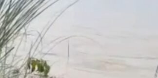 राप्ती नदी का कटान तेज, खेत नदी में समाया:लक्ष्मणपुर सेमरहनिया में जलस्तर घटने-बढ़ने से किसान परेशान, सैकड़ों बीघा जमीन खतरे में
