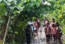 कैलाश नगर-सिरसियनपुरवा मार्ग पर कीचड़:ग्रामीणों ने सड़क बनाने की मांग की, फाइल जिले में अटकी