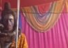 अकारा में शिव तांडव का मंचन:श्रीकृष्ण जन्माष्टमी पर सैकड़ों भक्त देखने उमड़े, पंडाल हर-हर महादेव से गूंजा