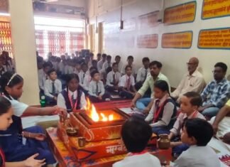संध्या-हवन से ही परिवार में बनी रहती है सुख-समृद्धि:बस्ती में आर्य समाज ने किया त्रिदिवसीय वेद प्रचार कार्यक्रम