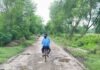बहराइच में 2 महीने में उखड़ी दौलतपुर-वैबाही सड़क:ग्रामीणों ने PWD पर घटिया निर्माण का आरोप लगाया, अधिकारी ने बारिश को बताया कारण