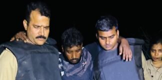 UP: आजमगढ़ में पुलिस मुठभेड़ के दौरान आरोपी घायल, गोवंश वध में प्रयुक्त चापड़-चाकू और तमंचा बरामद