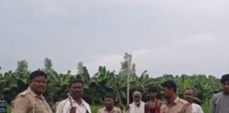 बहराइच में तेंदुए की दहशत फैली:पंजों के निशान फिशिंग कैट के निकले, गांव में वनकर्मी तैनात