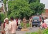 बस्ती में अनियंत्रित ट्रेलर ने युवक को रौंदा:मौके पर मौत, हादसे के बाद चालक फरार