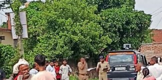 बस्ती में अनियंत्रित ट्रेलर ने युवक को रौंदा:मौके पर मौत, हादसे के बाद चालक फरार