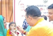 कैसरगंज में पोषण माह का उपजिलाधिकारी ने शुभारंभ किया:आंगनबाड़ी कार्यकर्ताओं ने कुपोषण दूर करने का संकल्प लिया