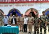 भारत-नेपाल सीमा पर ट्रैवलर से 4.917 किलो अफीम बरामद:महिला समेत चार अंतरराष्ट्रीय तस्कर गिरफ्तार, कीमत 60 लाख रुपये