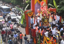 ठाणे- गणेश विसर्जन जुलूस के दौरान भारी वाहनों पर बैन