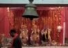 विक्रमजोत के रामजानकी मंदिर में कान्हाजी की छठी मनाई गई:बड़ी संख्या में पहुंचे श्रद्धालु, दीप जलाकर सामूहिक आरती की और प्रसाद लिया