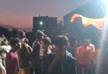 श्रावस्ती में जन्माष्टमी के बाद निकली विसर्जन यात्रा:भक्ति गीतों से गूंजा जमुनहा क्षेत्र, सैकड़ों श्रद्धालु हुए शामिल