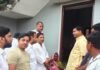 दिवंगत वैज्ञानिक अमन के घर पहुंचे सदर विधायक:परिजनों से मिलकर दुख जताया, ढांढस बंधाया
