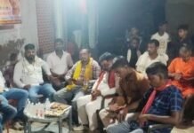 जन्माष्टमी पर 7 दिवसीय सांस्कृतिक कार्यक्रम शुरू:बहराइच के रहीमनगर में विश्व हिंदू रक्षा परिषद और भाजपा नेताओं की मौजूदगी