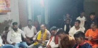 जन्माष्टमी पर 7 दिवसीय सांस्कृतिक कार्यक्रम शुरू:बहराइच के रहीमनगर में विश्व हिंदू रक्षा परिषद और भाजपा नेताओं की मौजूदगी