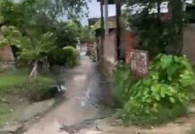 बरवा सोनिया के प्राथमिक विद्यालय के पास कूड़े का ढेर:गंदगी से छात्र और ग्रामीण परेशान, खुले में कूड़ा फेंकने वालों पर कार्रवाई की मांग