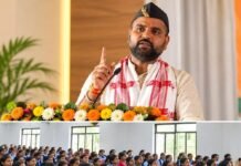 युवा अपनी ऊर्जा राष्ट्र निर्माण में लगाएं:राजीव नयन ने 'युवा संवाद' में समाज और राष्ट्र के प्रति जिम्मेदारी निभाने का आह्वान किया