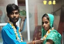 बस्ती में प्रेमी युगल ने मंदिर में लिए सात फेरे:शिकायत के बाद थाने पहुंचे, दोनों बालिग निकले तो की शादी