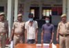 बहराइच में गश्त के दौरान पुलिस ने दो चोर पकड़े:चोरी की साइकिल, नशीली टेबलेट और उपकरण बरामद