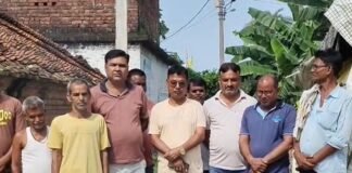 बृजमनगंज में वार्ड 8-16 को मिलेगी नई सीसी रोड:भूमि पूजन के साथ काम शुरू, जलभराव से भी मिलेगी राहत