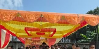 नानपारा में आरएसएस ने युवा खेल राष्ट्र कार्यक्रम आयोजित किया:शताब्दी वर्ष पर 100 मीटर दौड़, खो-खो और कबड्डी प्रतियोगिताएं हुईं