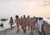 बाढ़ प्रभावित काशीपुर बांध का DIG-SP ने किया निरीक्षण:ग्रामीणों से बात कर सुरक्षा का भरोसा दिलाया, अलर्ट रहने के निर्देश दिए