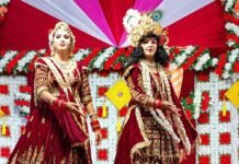 सिसवा शिव मंदिर में कृष्ण छठियार पर भक्ति कार्यक्रम:झांकी, भजन और भंडारे में उमड़ी भीड़, कृष्ण भक्ति में डूबा गांधी नगर वार्ड