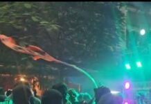 जमुनहा में धूमधाम से निकलीं जन्माष्टमी शोभायात्राएं:सुरक्षा के पुख्ता इंतजाम, पुलिस रही चाक-चौबंद