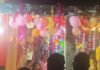 भिंगा रोड पर कान्हा जी की छठी मनाई गई:जन्म के छठे दिन बच्चों, युवाओं और बुजुर्गों ने मिलकर मनाया जश्न